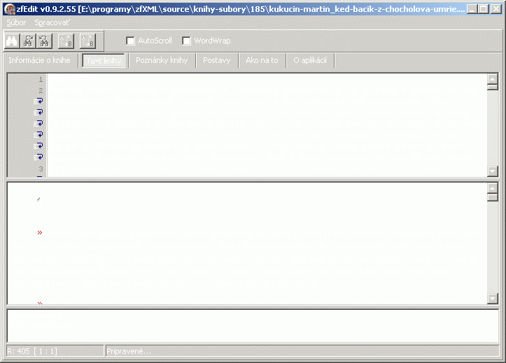 Program zfEdit