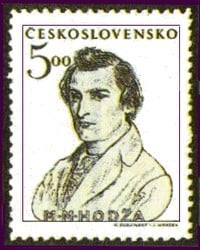 Michal Miloslav Hodža na poštovej známke