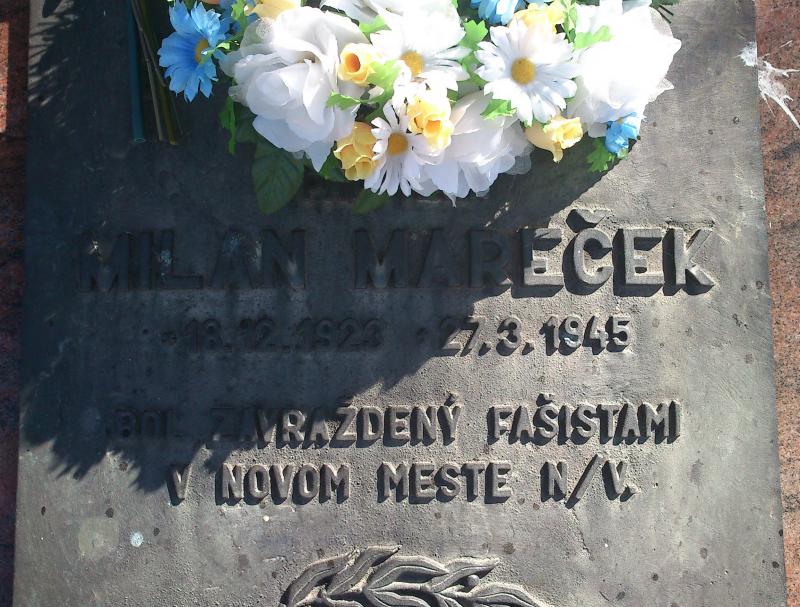 Pamätná tabuľa na Myjave