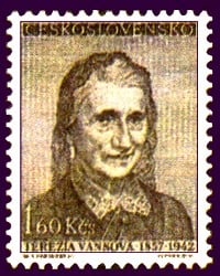 Terézia Vansová na poštovej známke
