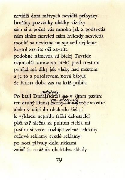 Báseň Rota dodatočne upravená autorom, str. 79